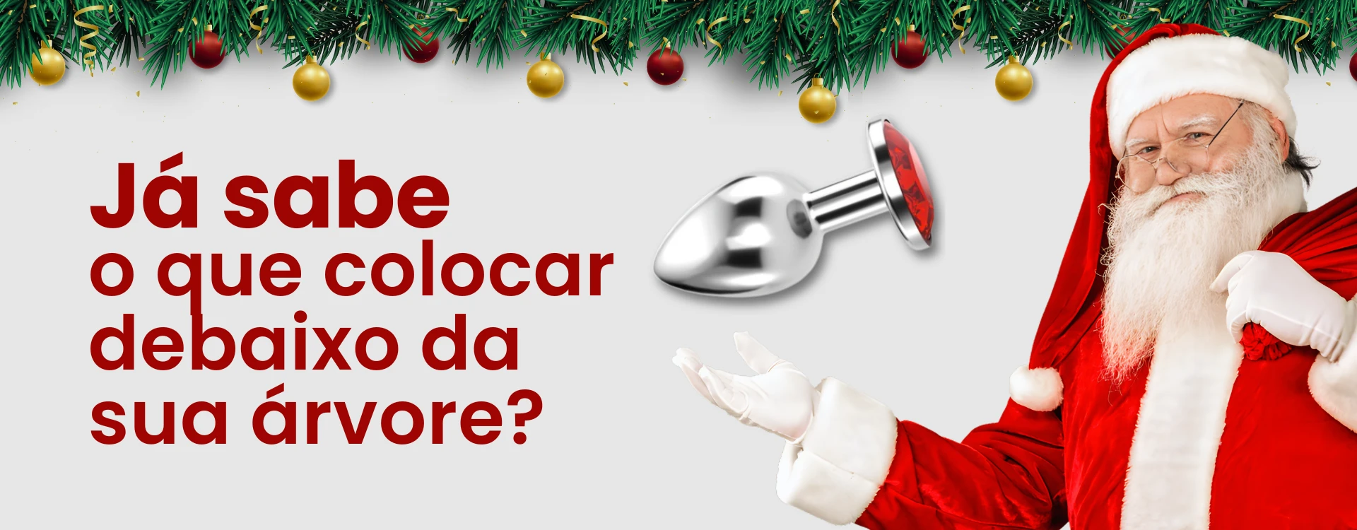 Este Natal desembrulhe algo realmente excitante
